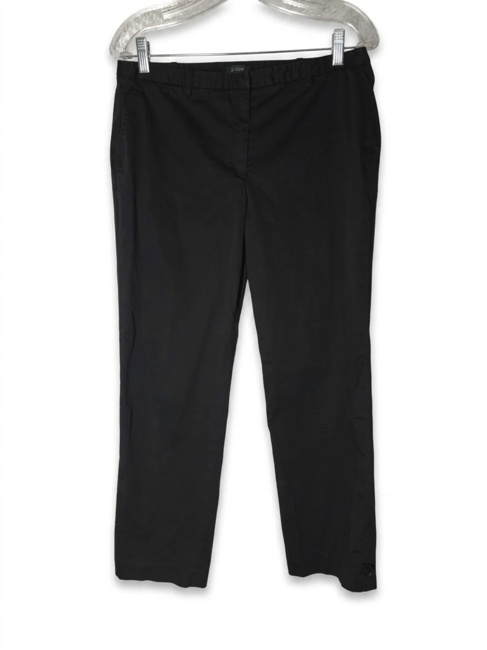 J. Crew Black Woman's Favorite Fit Chino Pants - Straight Leg